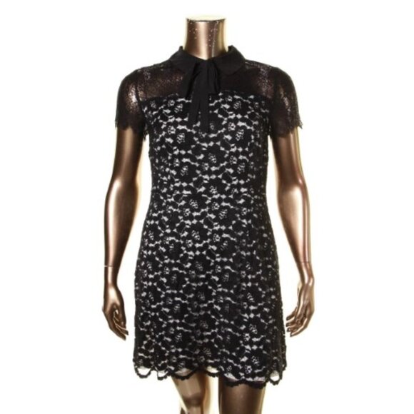 Kensie Womens Lace Scalloped Party Dress — Like New / Excellent Condition - Picture 1 of 4